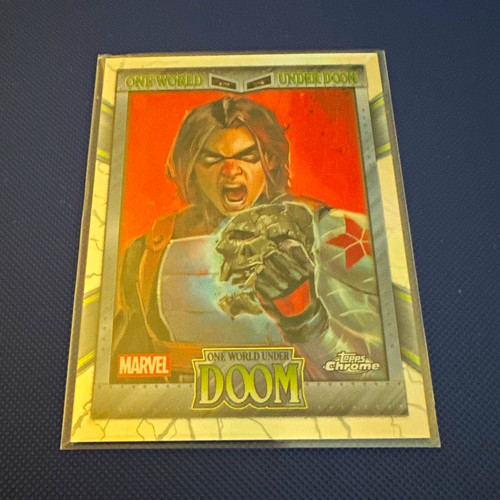 Topps chrome marvel one - chrome, world