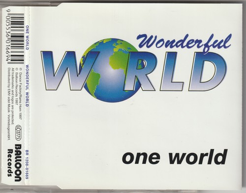 One world wonderful - world,