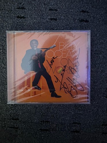 Billy ocean signed one - ocean, cd